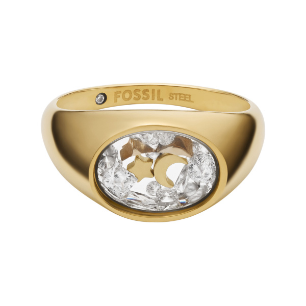 De FOSSIL RING SUTTON SHAKY GLITZ, modelnummer JF04896710506, is een stijlvolle ring met een gouden kleur, gemaakt van metaal en maat 55. Het is een verfijnde accessoire die perfect is voor zowel dagelijks gebruik als speciale gelegenheden. Draag deze ring alleen als statementstuk of in combinatie met andere gouden sieraden voor een trendy look.