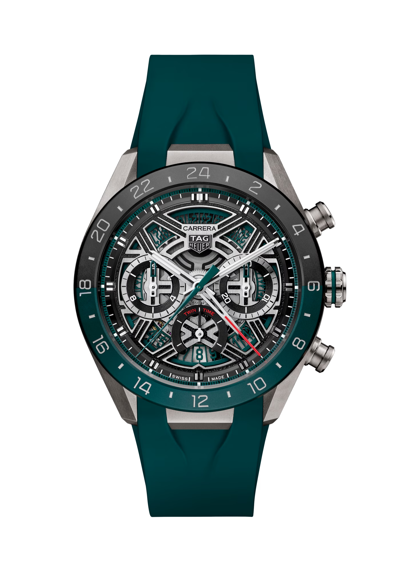 Dit TAG Heuer horloge behoort tot de TAG Heuer Carrera collectie. 
Referentienummer: CBU2084.FT6297
Caliber: TH20-02

