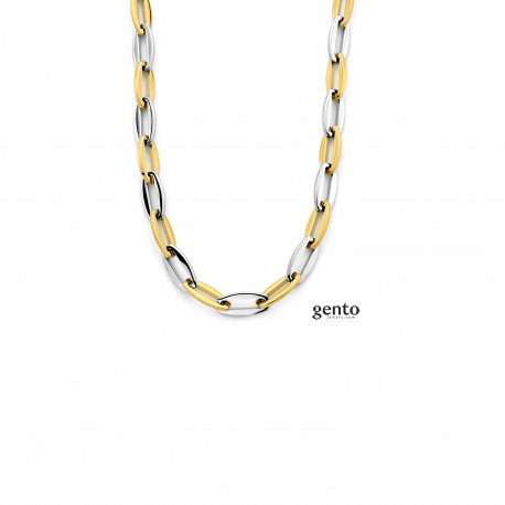 Bicolor staal gento 45cm