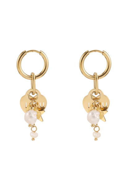 De Rose & Camellia Oorstekers, modelnummer 3900025509502, zijn vergulde oorbellen gemaakt van edelstaal. Deze elegante oorstekers zijn perfect te dragen bij zowel dagelijkse outfits als formele gelegenheden, waardoor je iedere look eenvoudig naar een hoger niveau tilt.