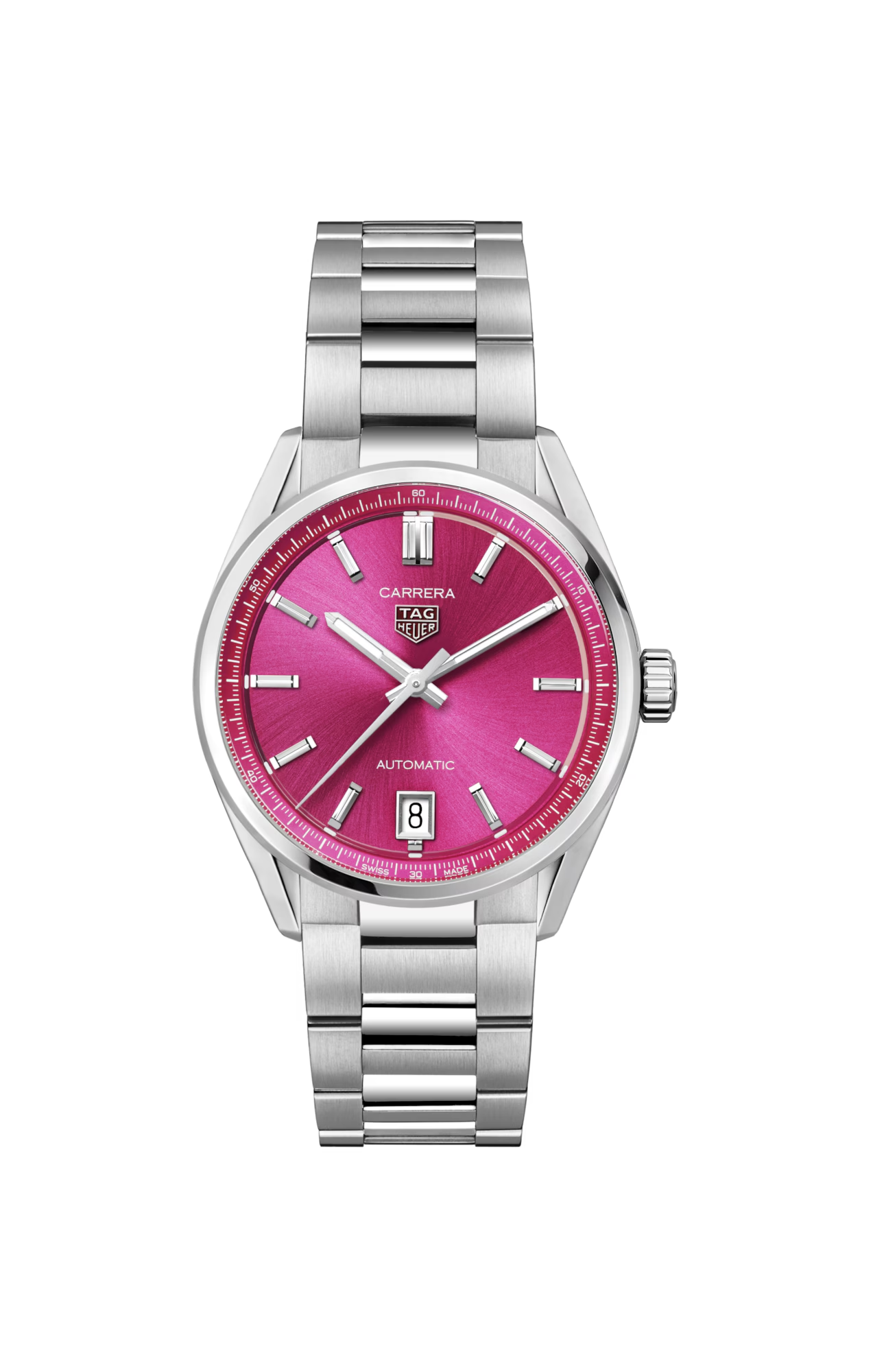 Dit TAG Heuer horloge behoort tot de TAG Heuer Carrera collectie. 
Referentienummer: WBN2313.BA0001
Caliber: 5 Automatic
