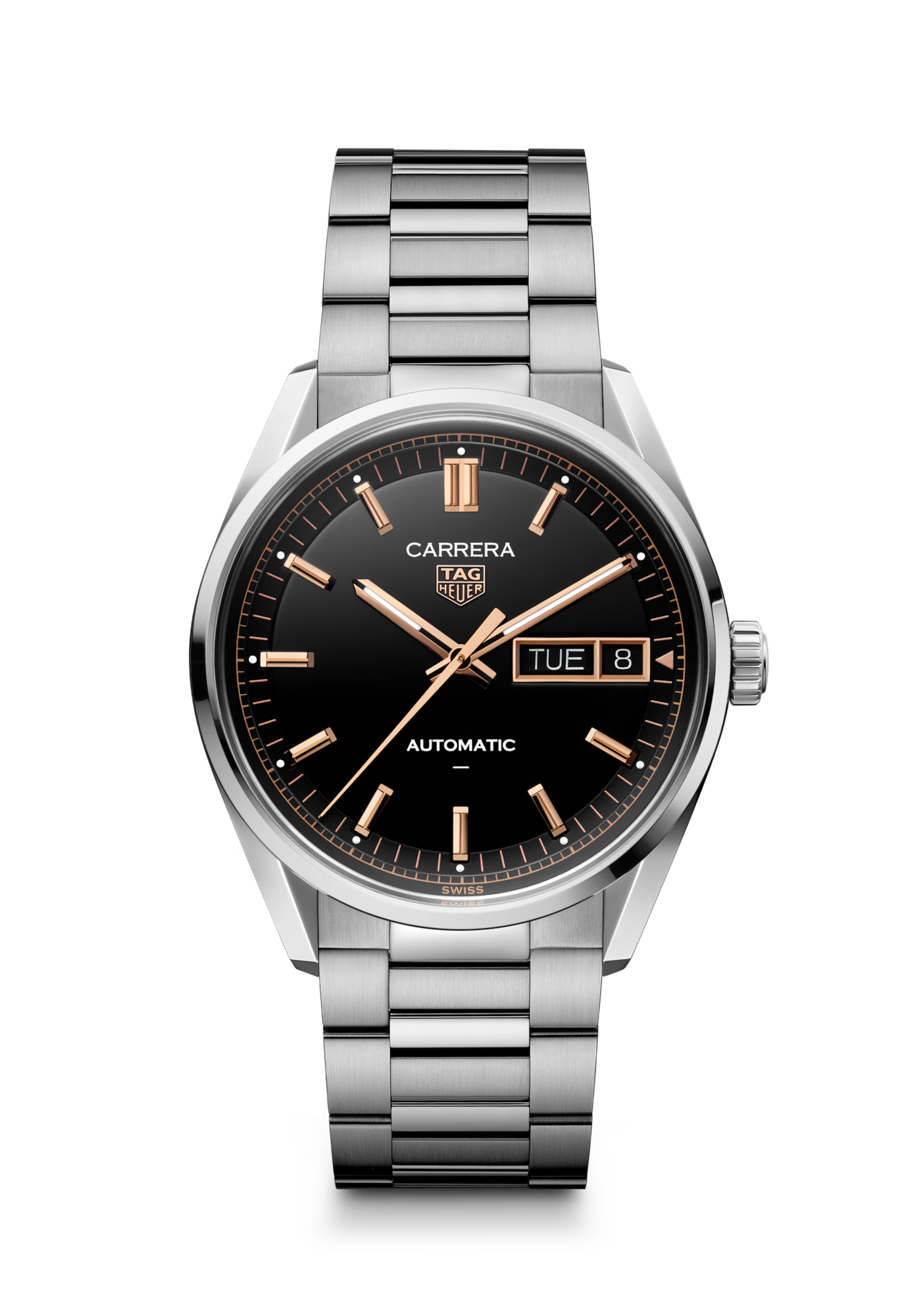 Dit TAG Heuer horloge behoort tot de TAG Heuer Carrera collectie. 
Referentienummer: WDA2111.BA0043
Caliber: TH31-02
