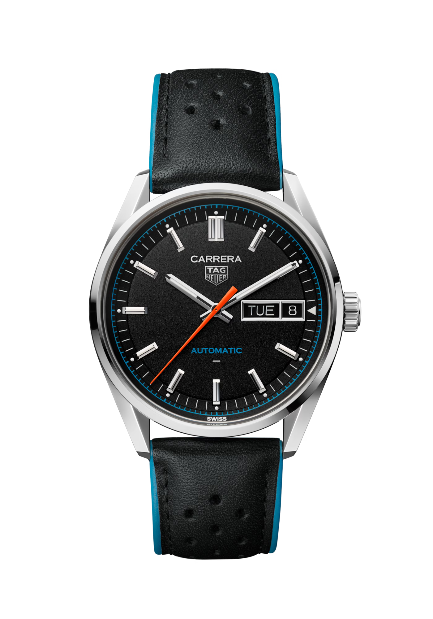 Dit TAG Heuer horloge behoort tot de TAG Heuer Carrera collectie. 
Referentienummer: WDA2110.FC6614
Caliber: TH31-02
