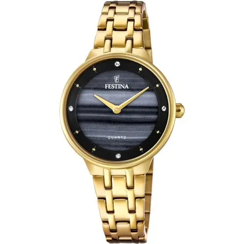 De F20601/D is een stijlvolle horloge met een klassiek ontwerp. Perfect voor zowel formele als informele gelegenheden. Dit horloge voegt elegantie toe aan elke outfit. Draag het om de pols voor een tijdloze uitstraling. Dankzij de veelzijdigheid past het bij elke stijl, van zakelijk tot casual. Een must-have accessoire voor elke garderobe.

