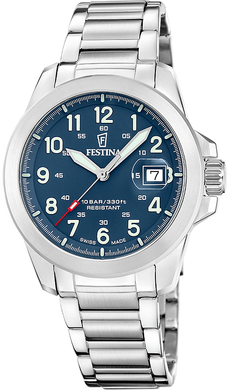 Deze horloge, modelnummer F20081/2, biedt een stijlvolle en functionele manier om de tijd bij te houden. Met een datumaanduiding en ontworpen voor de pols, is het de perfecte accessoire voor dagelijks gebruik. Draag de horloge om je pols voor een klassieke en verfijnde look die geschikt is voor zowel formele als informele gelegenheden.