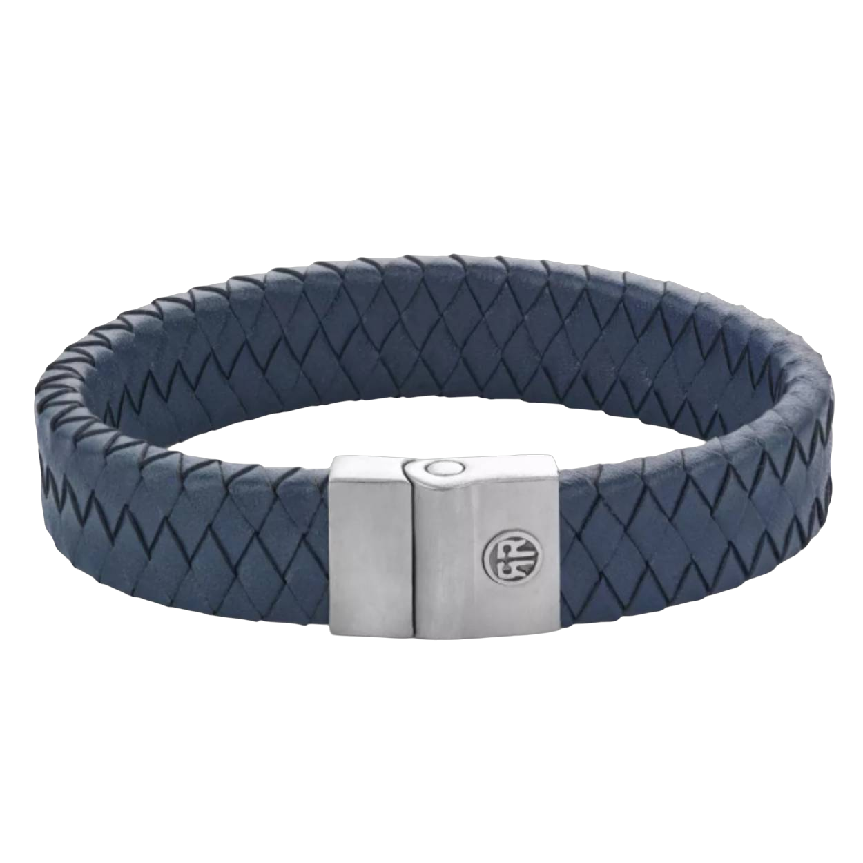 Deze Full Metal Premium armband van Rebel and Rose is een leren armband van 15 mm breed met een sluiting van edelstaal. Het R&R logo is in 3D op de sluiting aangebracht. De unieke (PSR*) sluiting bestaat uit twee delen die perfect in elkaar vallen, zonder dat daar hulpmiddelen als magneten voor nodig zijn. Het leer is met veel zorg en vakmanschap handmatig gelooid en gevlochten door de ambachtslieden van Rebel and Rose. Meet je polsomtrek op en kijk in de maattabel voor de juiste keuze. De armbanden combineren goed met onze kralenarmbanden. (*PSR = Push-Slide- Release)