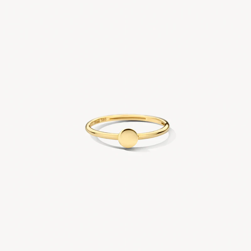 Het design met gesloten ronde vorm van deze ring in 14k geelgoud heeft een verfijnde uitstraling en kan fantastisch worden gemixt en gematched met andere aanschuifringen uit onze collectie. De doorsnede van de band is 1,3 mm.