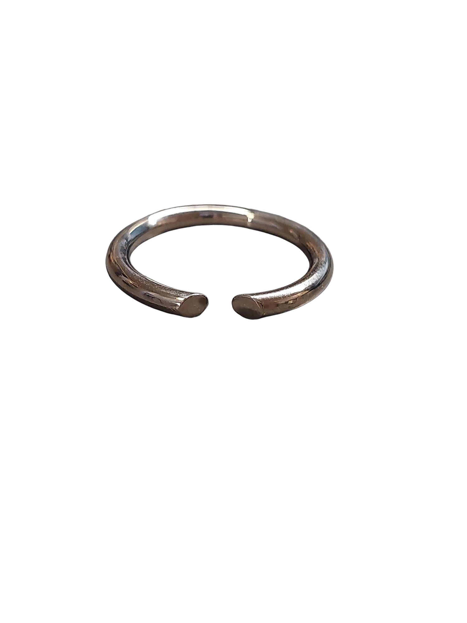 14kt witgouden Cable ring