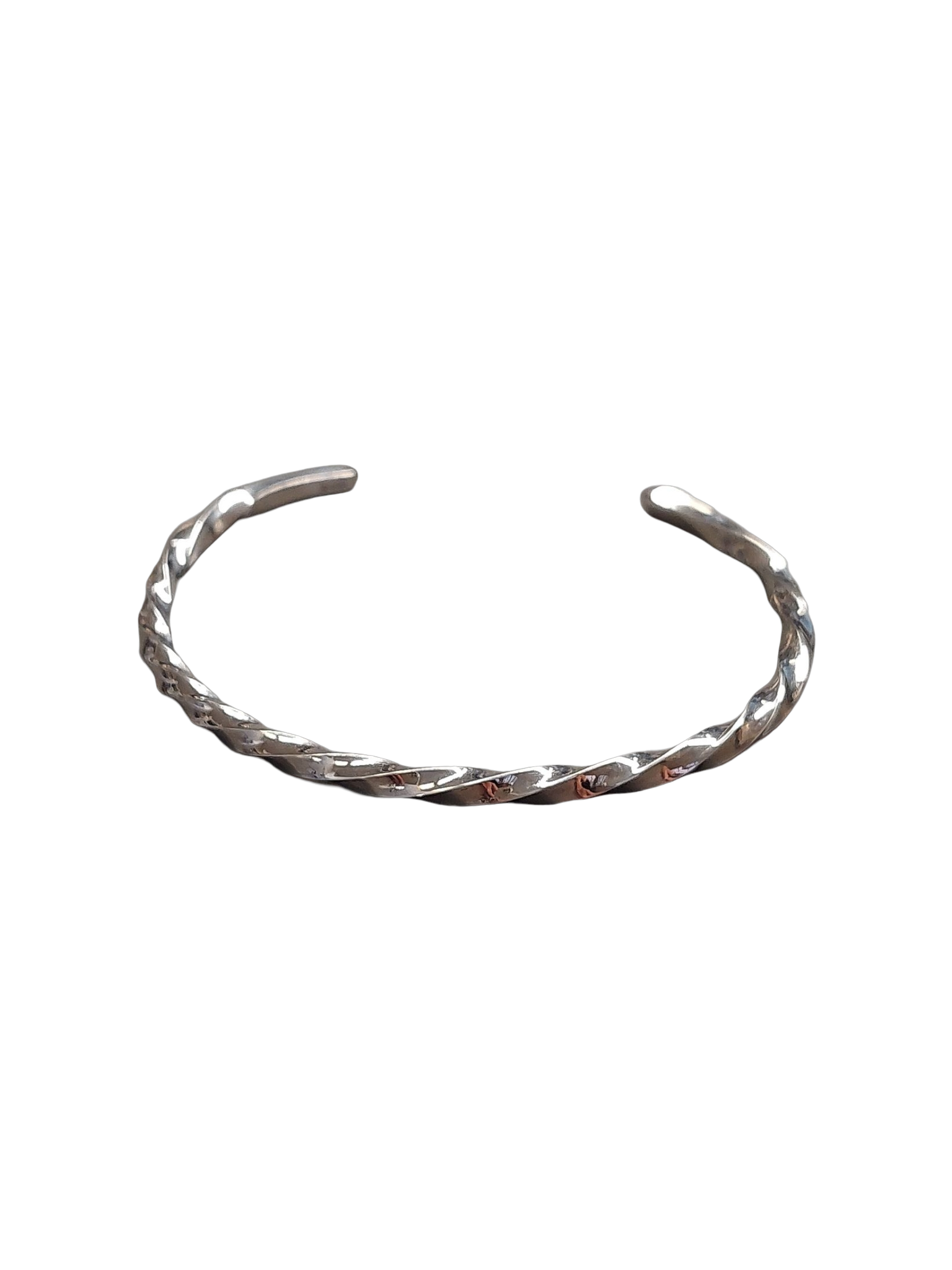 Zilver armband hele twist