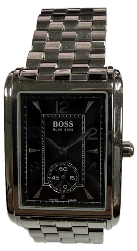 Hugo Boss Quartz horloge model 11001101BLBR staal met stalen band.