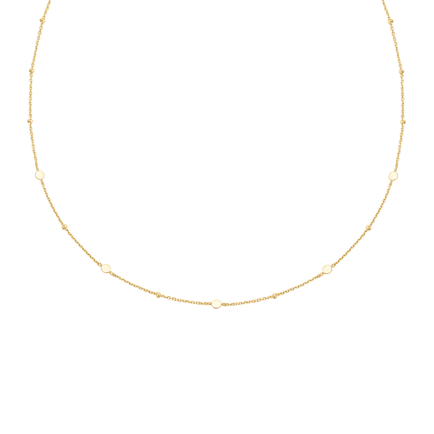 Ge&iuml;nspireerd door de schoonheid van de natuur, legt Chill Voyager de essentie van zorgeloos avontuur vast. Deze look is perfect voor relaxte stranddagen of zonnige weekenden en voegt een vleugje ongedwongen charme toe aan je stijl. De disc drop ketting is voorzien van gladde, gepolijste schijven die bij elke beweging het licht vangen en een subtiele maar opvallende sprankeling toevoegen.

HET MERK
Ge&iuml;nspireerd door de laatste fashion trends is Ania Haie het toonaangevende sieradenmerk voor hoogkwalitatieve maar ook betaalbare zilveren sieraden, zonder op de kwaliteit in te leveren. Iedere collectie is gebaseerd op de laatste catwalktrends, waardoor Ania Haie snel tot h&eacute;t sieradenmerk voor stijlbewuste consumenten is verkozen. Elk sieraad wordt ontworpen om te combineren met andere sieraden waardoor je je eigen look kunt cre&euml;ren. Maar ook zijn Ania Haie sieraden opvallend genoeg om op zichzelf te dragen.

SPECIFICATIES
- Ania Haie
- Ketting
- 925 zilver met gold plating
- Lengte 45cm
- AH N063-01G