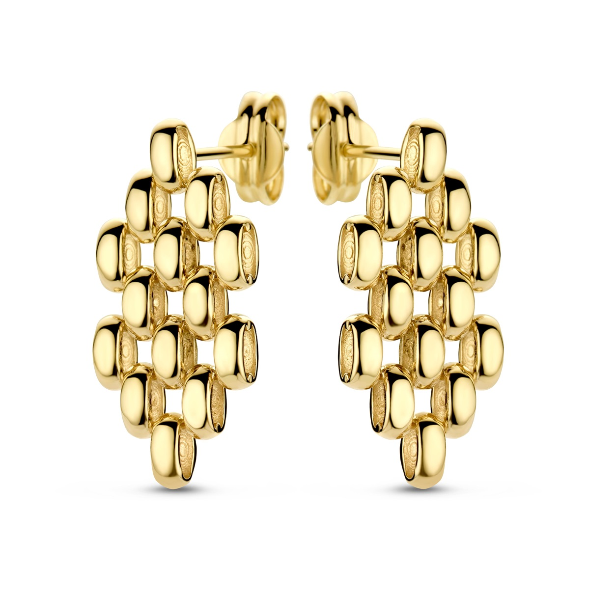 Deze prachtige set hanger oorbellen, perfect voor elke gelegenheid. Met opvallende details en verfijnde afwerking is het een verfijnde aanvulling op je sieradencollectie. Draag deze elegante oorbellen met een bijpassende halsketting of armband om je look compleet te maken. Ideaal voor feestjes of een avondje uit. Voeg ze nu toe aan je collectie!