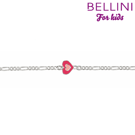 Bellini zilver armband bloem 11+2