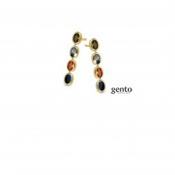 Oorbellen hangers multi colors