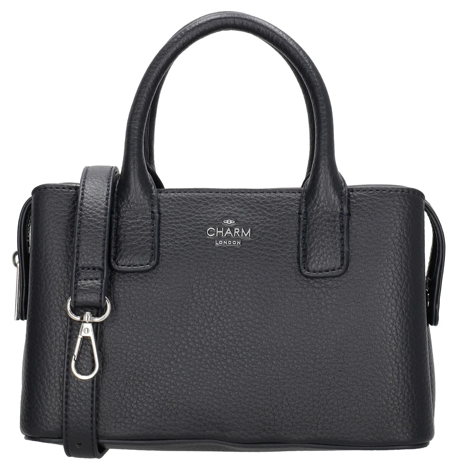 Deze handtas van Charm London is de perfecte combinatie van stijl en functionaliteit. Het compacte ontwerp biedt voldoende ruimte voor al je dagelijkse benodigdheden, terwijl de georganiseerde indeling ervoor zorgt dat alles netjes op zijn plek blijft. Een veelzijdige accessoire die geschikt is voor zowel een drukke werkdag als een avondje uit.

Kenmerken: 

Verstelbare en afneembare schouderband
Functionele indeling met veel vakken 
Telefoonvak 
Achterritsvak voor snelle toegang