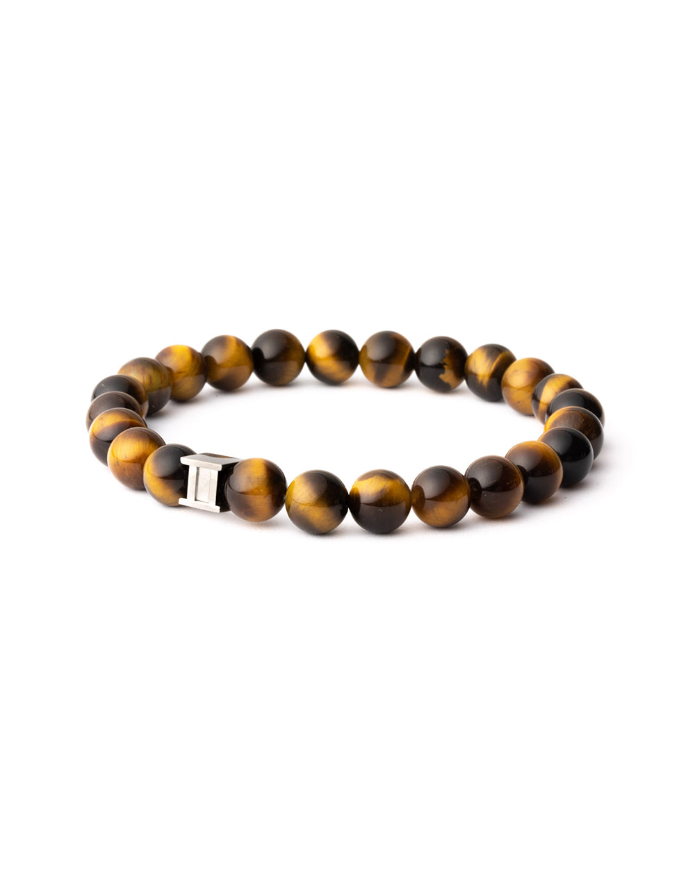 Gem Tiger Eye armband van het merk Gemini.
De lengte is 19 cm (S).