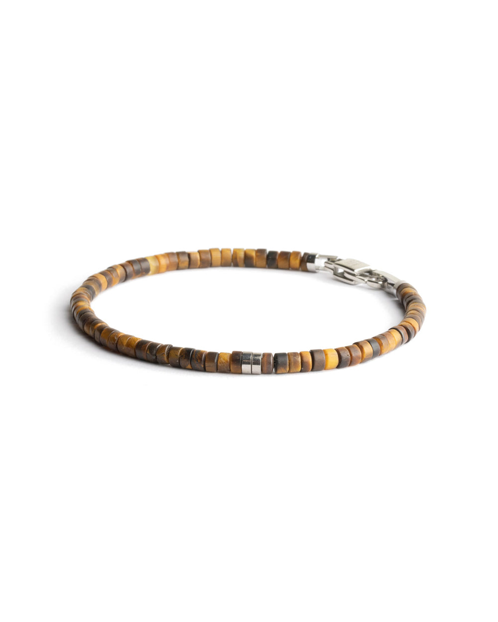 Sphera Mat Tiger armband van het merk Gemini.
De lengte is 18-19 cm (XS-S).