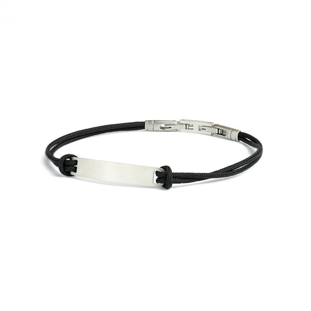 Casso Black Silver armband van het merk Gemini.
De lengte is 20-21 cm (M-L).