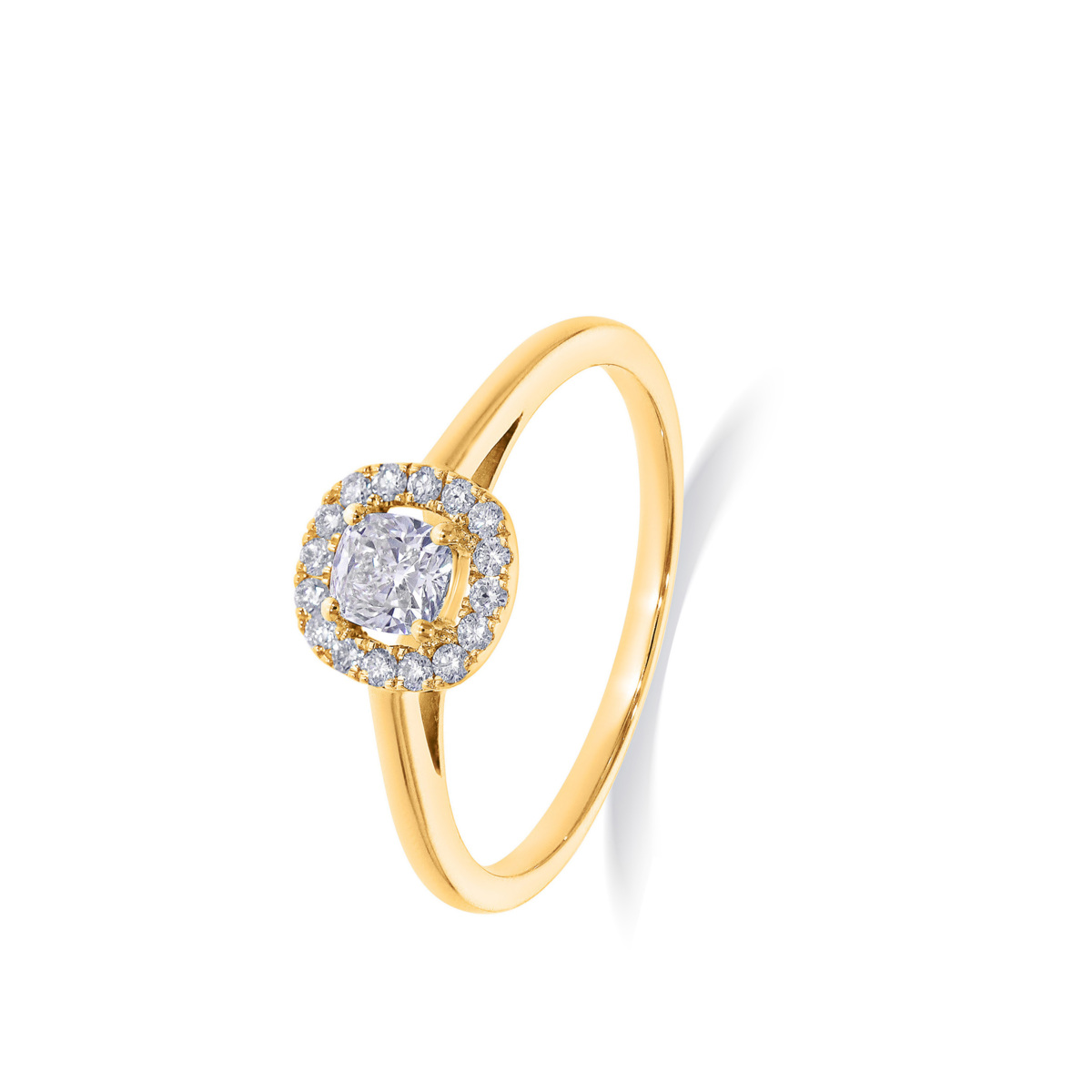 Naiomy Ring goud 18k briljant