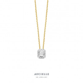 Ketting YG 0.505 ct Lab Grown Diamant 45 cm