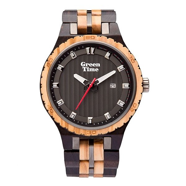 De Green Time Horloge is een stijlvol horloge. Als polshorloge voegt het een vleugje elegantie toe aan elke outfit. Het is ontworpen voor dagelijks gebruik en past perfect om uw pols. Dit horloge is ideaal voor zowel formele als informele gelegenheden, waardoor u altijd op tijd en modieus bent.