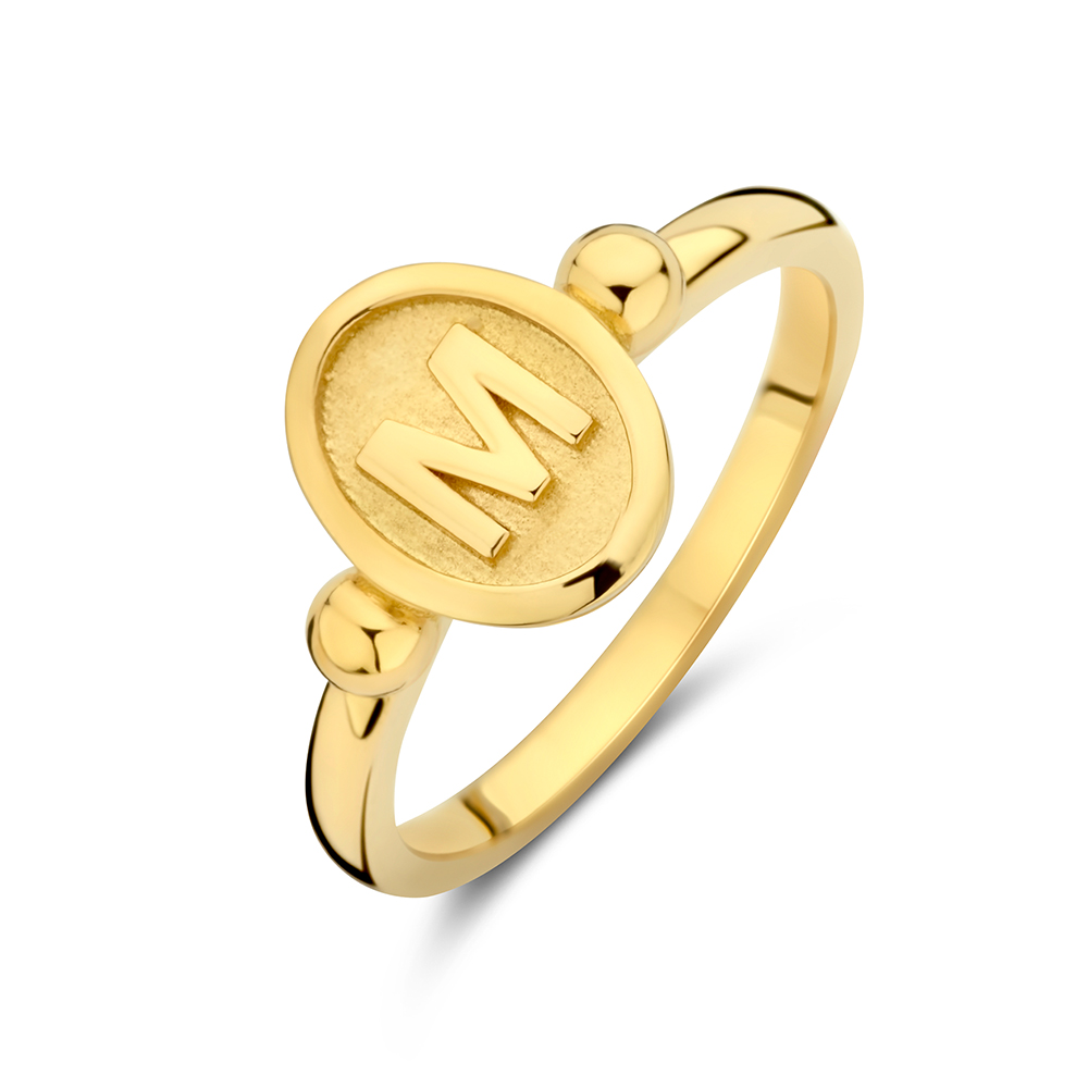 Ontwerp jouw unieke Minioro Ovalia ring, vervaardigd van 14-karaats goud, met een initiaal dat belangrijk is voor jou of een geliefde. Of kies een symbolisch element dat een speciale betekenis toevoegt aan jouw sieraad.

Met deze Ovalia ring geef je niet alleen een prachtig accent aan je sieraden, maar creëer je ook een tastbare herinnering die voor altijd wordt gekoesterd.