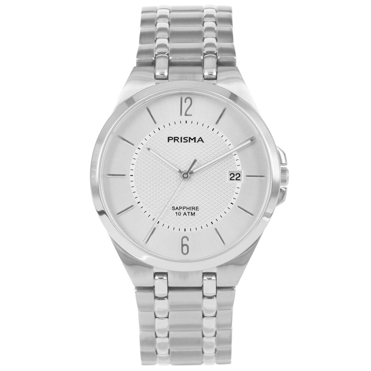 Prisma horloge P1265 heren titanium saffierglas 10 ATM 

Algemeen
Geslacht: heren
Model: P.1265

Voordelen
- band titanium zilver
- wijzerplaat zilver met zilvere streepjes
- geschikt voor mensen met een allergie
- draagcomfort door lichtgewicht
- boven gem. waterdicht: zwemmen/duiken
- glas is zeer krasvast
- ook voor brede pols (max. 229,33 mm)
- quartz
- maat kast 39,17mm (breedte) 8,77mm (dikte)

