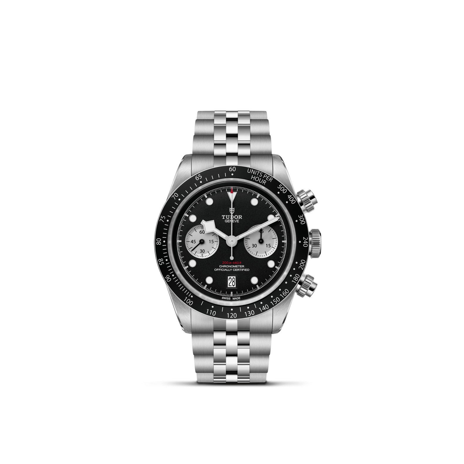 De Tudor Black Bay Chrono, modelnummer M79360N-0013, is een elegante polshorloge. Met zijn iconische ontwerp biedt het precisie en stijl, perfect voor elke gelegenheid. Draag het tijdens formele gelegenheden of casual uitstapjes voor een tijdloze uitstraling. De roestvrijstalen kast en hoogwaardige afwerking maken dit horloge een uitstekende keuze voor horlogeliefhebbers.