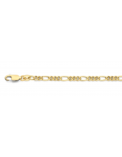 Fjory 3,1mm Figaro schakel armband