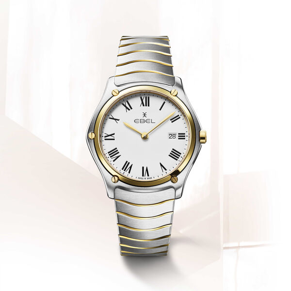  Juwelier Schilder Vlugt is een officiële dealer van EBEL. U kunt dit horloge direct bestellen of neem contact met ons op via mail, telefoon of het contactformulier en wij helpen u graag verder. 