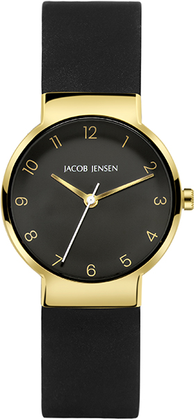 Dit is een horloge van het merk Jacob Jensen gemaakt voor dames.
De specificaties zijn als volgt:
Kastmaat: 29 mm
Kastdikte: 7
Bandlengte: 20
Bandbreedte: 16
Waterdichtheid: 5 ATM / 50 Meter / 165 Feet
