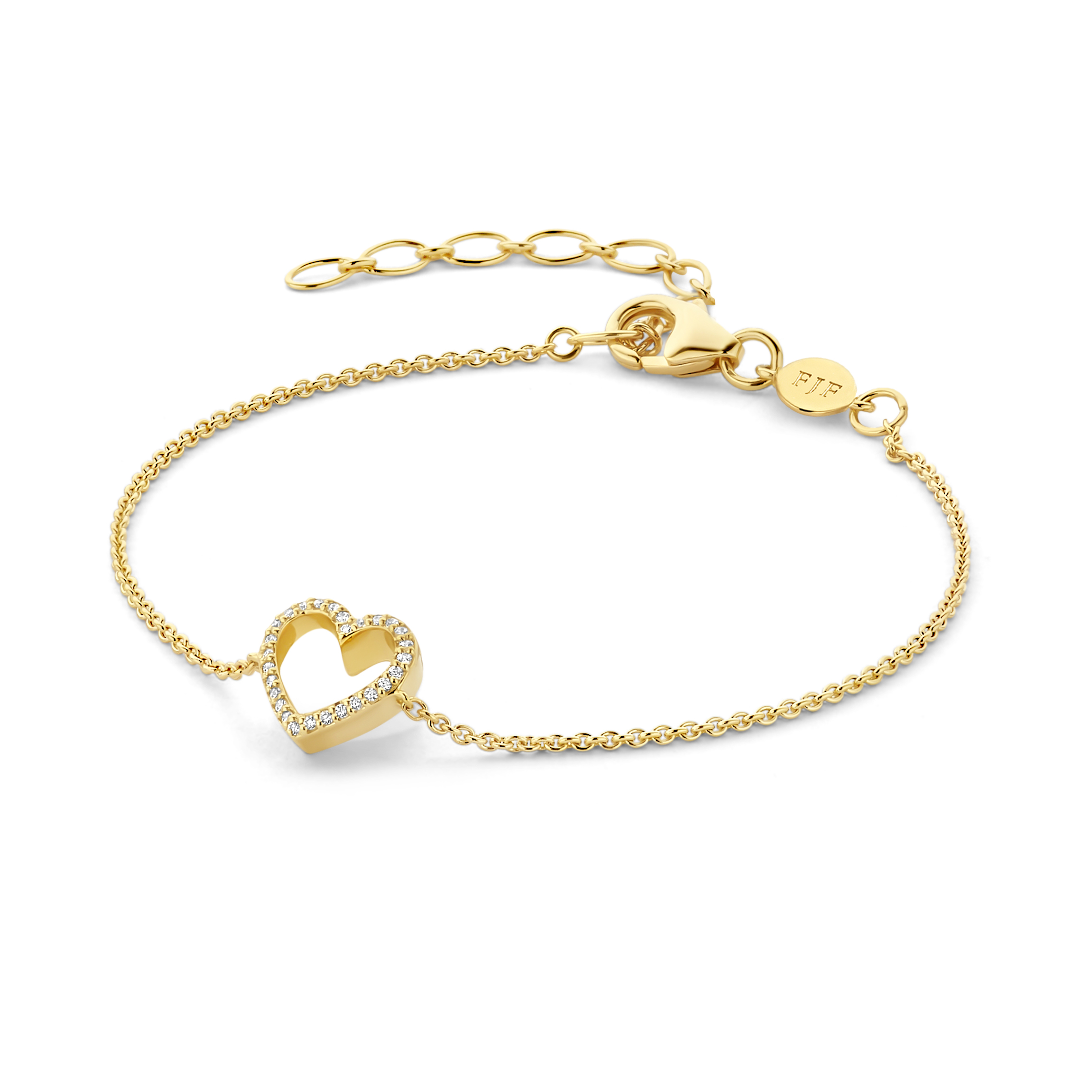 Dit is een armband van het merk FJF Jewellery gemaakt voor dames.