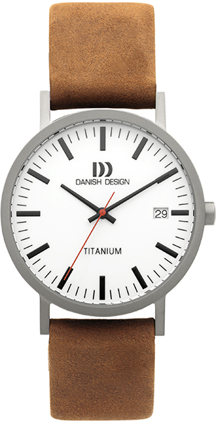 Dit is een prachtig horloge van het merk Danish Design. De kast is gemaakt van titanium. Dit is een quartz horloge.