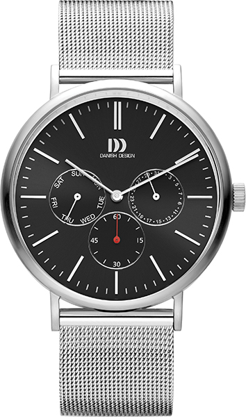 Dit is een horloge van het merk Danish Design gemaakt voor heren.
De specificaties zijn als volgt:
Kastmaat: 40,5 mm
Kastdikte: 7,9
Bandlengte: 201
Bandbreedte: 20
Gewicht: 62 gram
Waterdichtheid: 3 ATM / 30 Meter / 100 Feet
Dit horloge heeft de volgende functies/eigenschappen:
Datumaanduiding
Dagaanduiding