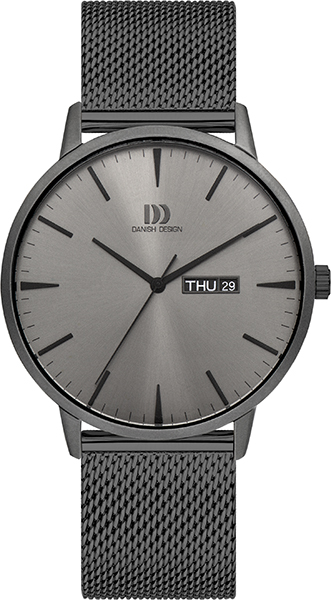 Danish Design horloge IQ66Q1267 . De kast van dit herenhorloge is grijs. Het glas van dit horloge is gemaakt van sterk mineraalglas. Dit prachtige horloge van Danish Design is gemaakt van staal.