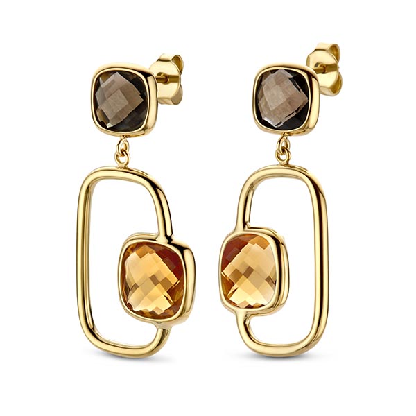 Dit zijn oorbellen van het merk Italo Bottene gemaakt voor dames.