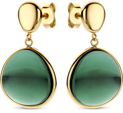 Dit zijn oorbellen van het merk Italo Bottene gemaakt voor dames.