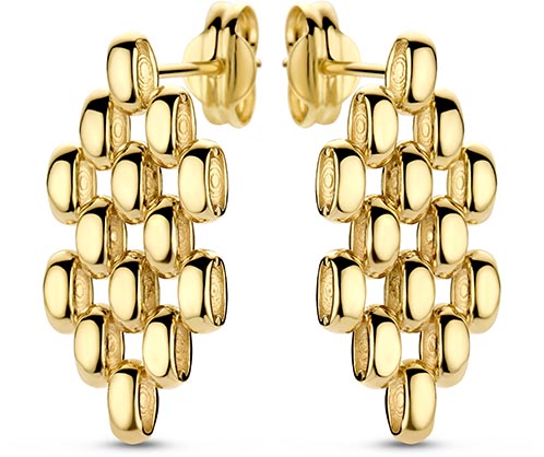 Dit zijn oorbellen van het merk Swing Jewels gemaakt voor dames.
De specificaties zijn als volgt:
Hoogte in mm: 10