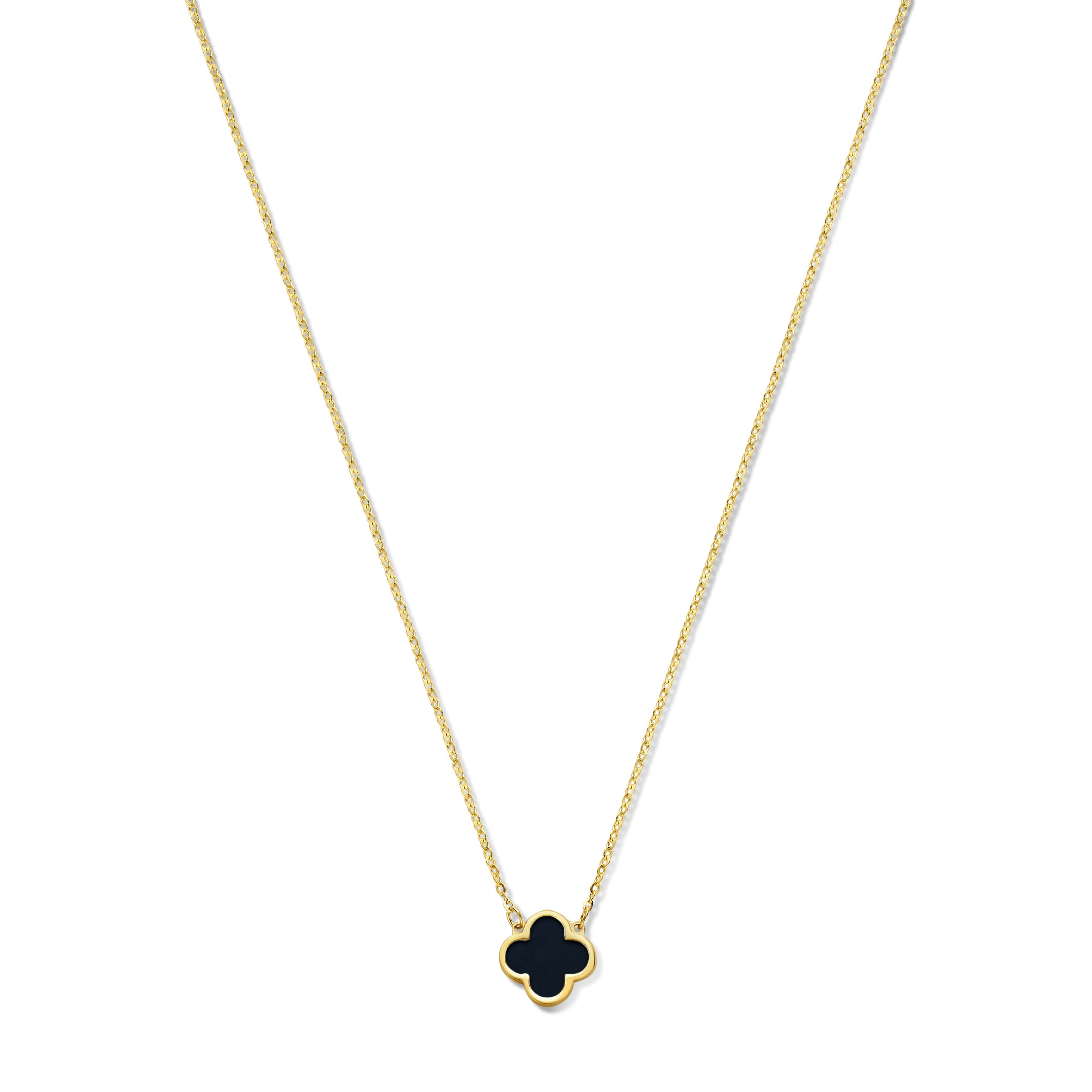 Dit is een klaver collier van het merk Swing Jewels gemaakt voor dames.