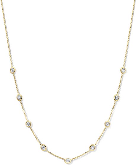 Swing Jewels 14 karaats geelgouden collier met zirkonia's SWCN10260-Y14
42-45 cm