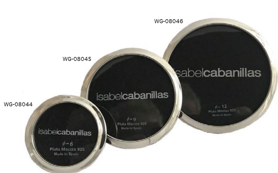 ZILVEREN FOTOLIJST RONG 9CM