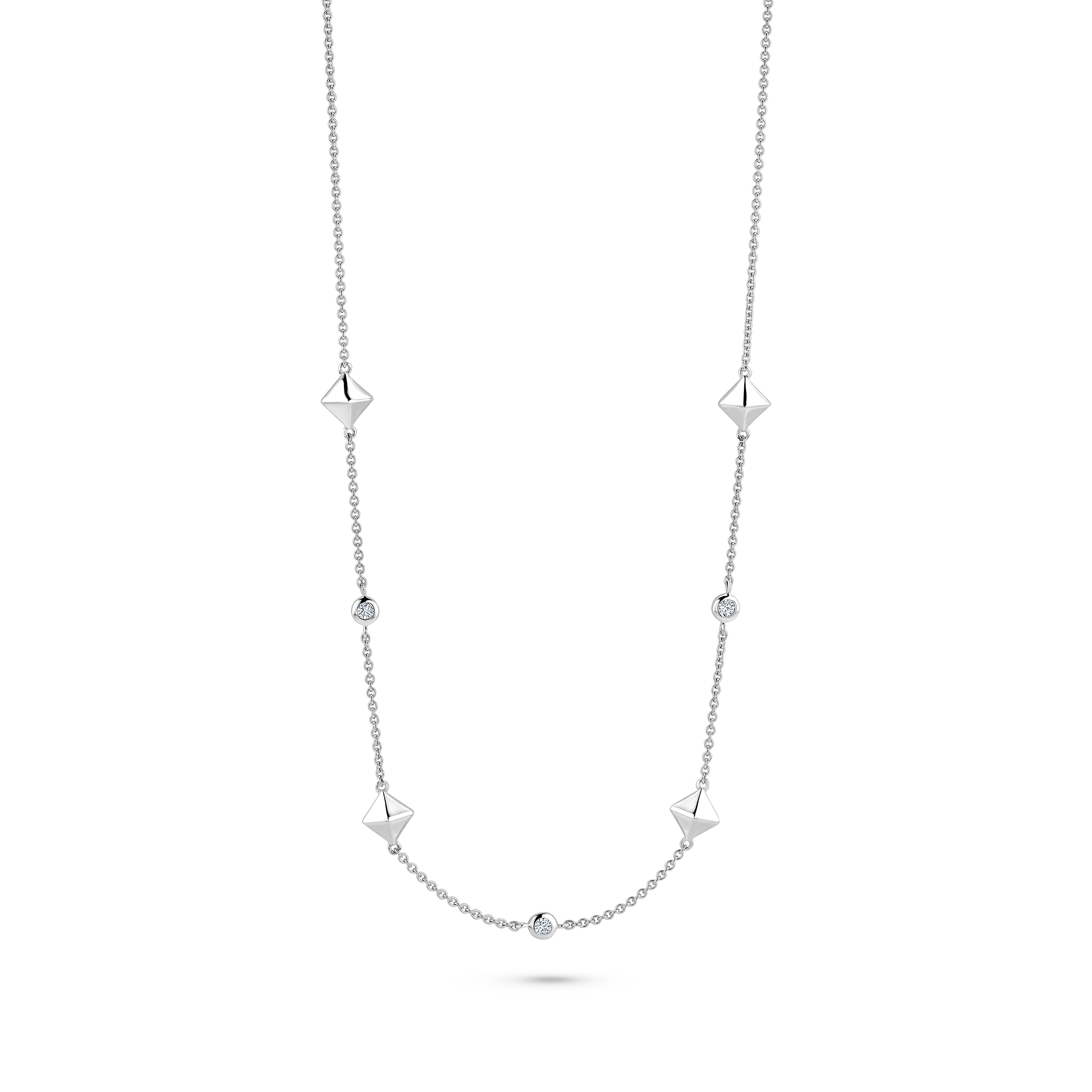 Dit is een collier van het merk FJF Jewellery gemaakt voor dames.