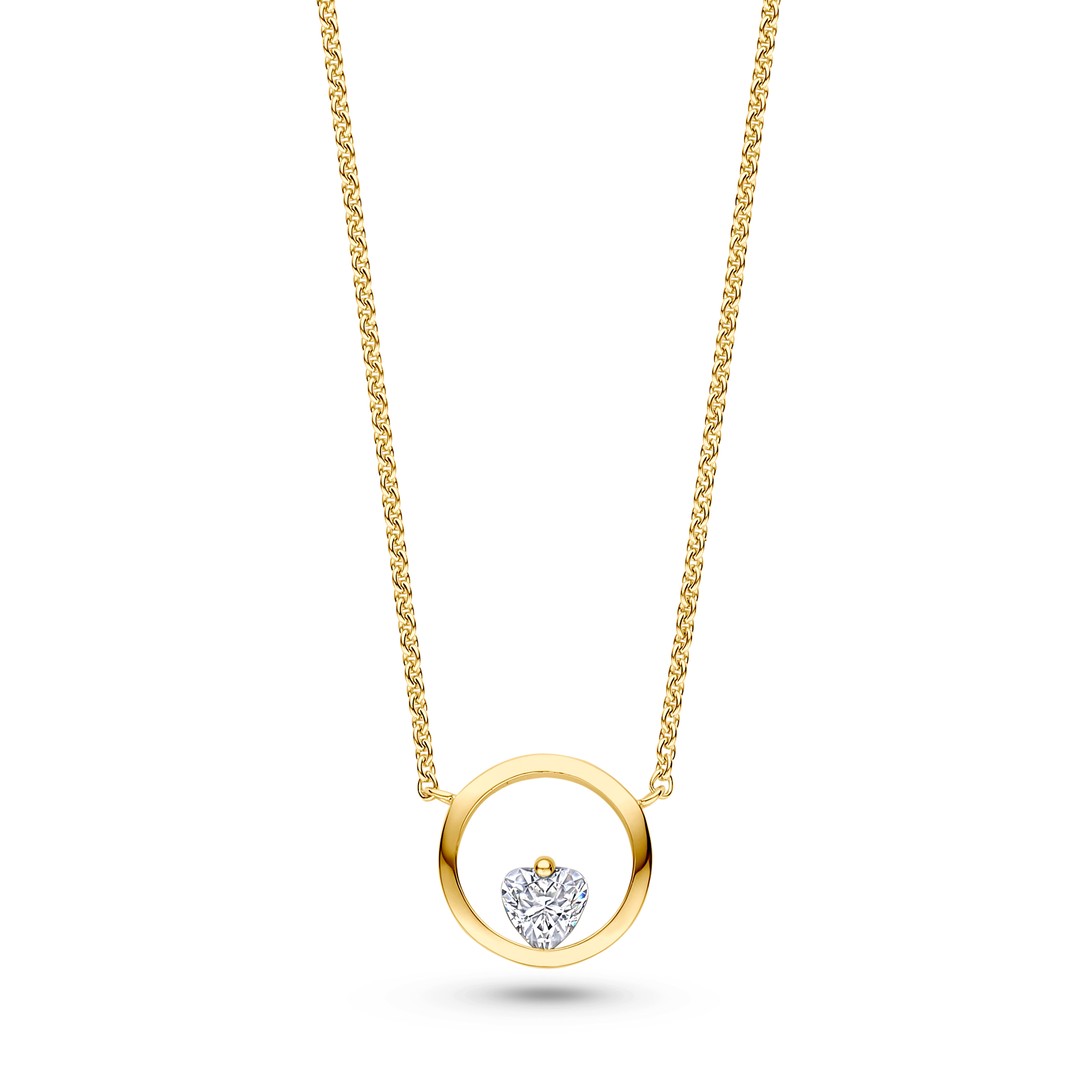 Dit is een collier van het merk FJF Jewellery gemaakt voor dames.