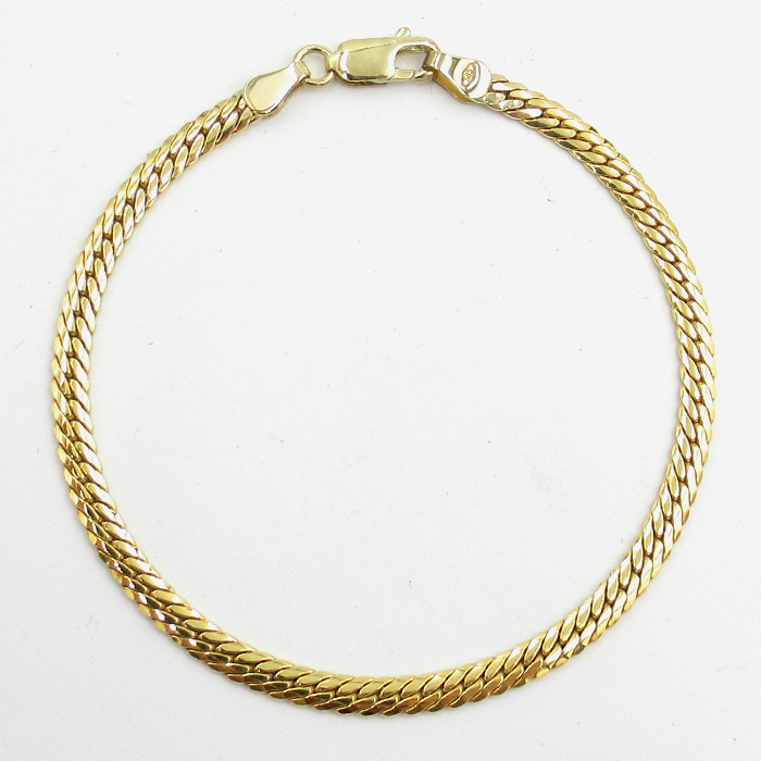 Fjory 3,7mm Gourmet Plat schakelsieraad 19cm