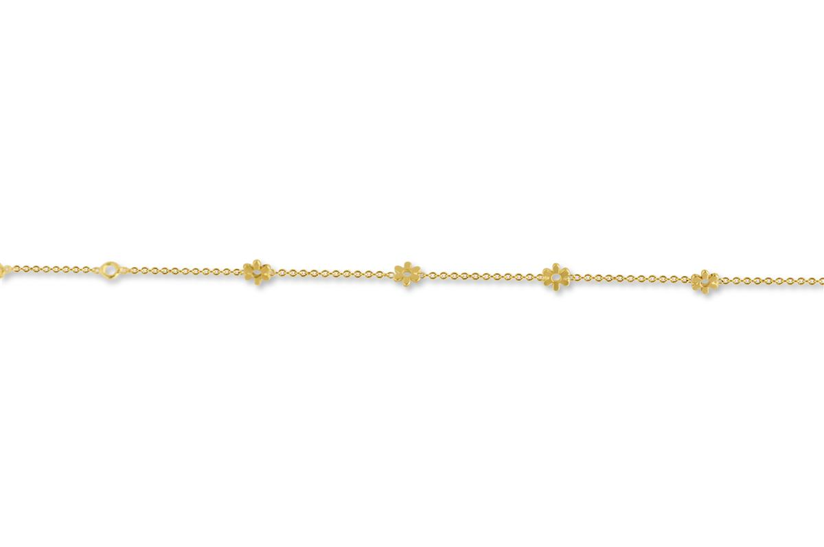 Femme Adorée armband goud 18k bloem