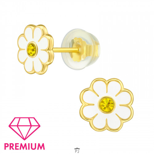 De Zilveren oorstekers Madelief verguld, modelnummer 48954, zijn verfijnde en elegante juwelen in de categorie "Jewel" met het type "Stud Earrings". Deze vergulde oorstekers zijn perfect voor dagelijks gebruik of speciale gelegenheden. Draag ze met los haar of een opgestoken kapsel om de delicate madeliefjes optimaal te laten zien en voeg een vleugje verfijning toe aan je look.