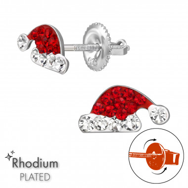 Zilveren oorstekers kerstmuts met modelnummer 49316 zijn prachtige oorbellen in de vorm van een kerstmuts. Deze stud oorbellen zijn perfect voor de feestdagen en voegen een speelse, feestelijke toets toe aan elke outfit. Draag ze met een casual of feestelijke outfit om je kerstlook compleet te maken. Ideaal als elegante, subtiele accessoire voor de feestdagen.