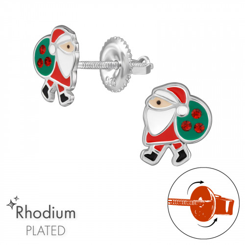 De Zilveren oorstekers Kerstman met modelnummer 49326 zijn stijlvolle zilveren studs in de vorm van de Kerstman, ideaal voor de feestdagen. Deze elegante sieraden vallen onder de categorie JEWEL en JEWEL_TYPE: STUD_EARRINGS. Draag ze om wat feestelijke flair aan je outfit toe te voegen tijdens kerstvieringen of winterevenementen. Perfect voor elke gelegenheid.
