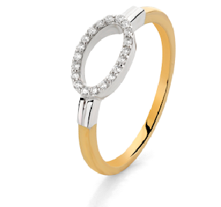 De My Style Diamonds 14krt bi-color ring is een prachtige sieraad. Het bevat een diamant van 0,11 crt met GH/SI-kwaliteit. Draag deze elegante ring als blikvanger op een avondje uit of dagelijks voor een subtiele touch van luxe. Perfect te combineren met andere sieraden.