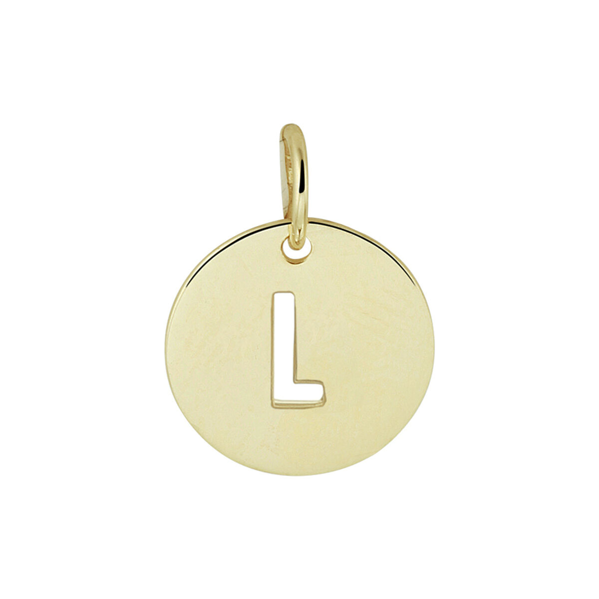 Huiscollectie - 14k Geelgouden letter hanger L - 4020784